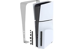 Buziba Red de cubierta antipolvo para consola PS5 Slim a prueba de polvo, accesorios de enchufe antipolvo compatible con versión de disco/versión digital