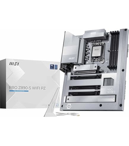 MSI PRO Z890-S WiFi PZ Motherboard, Back-Connect ATX - Supports