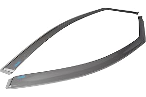 ClimAir Windabweiser kompatibel mit Audi Q5 5 türer 2008-2016, Rauchgrau