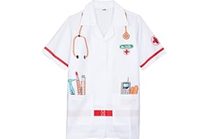 Theo Klein 4614 Blouse de Docteur Panoplie de Très Haute Qualité Dimensions : Longueur Environ 55 cm Jouet pour Enfants de 3 Environ 6 ans