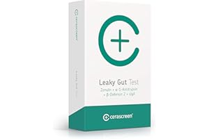‎CERASCREEN Leaky Gut Test von CERASCREEN - Leaky Gut Syndrom untersuchen | Durchlässiger Darm Test | Stuhltest einfach von Zuhause durchführen | Professionelle Analyse im medizinischen Labor