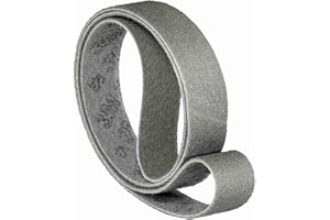 3M SC-BL Scotch Brite Schleifband Vliesband für Rohrbandschleifer Schleifmaschinen | Maße: 50 x 2000 mm | Körnung: A-sfn s-fine grün (500-800) | Lieferumfang: 1 Stück