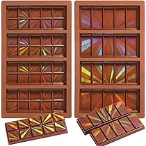 Kamehame Holografische Chocolade Vorm Siliconen 2 Stuks Diepe Chocolade Vorm Chocolade Mold