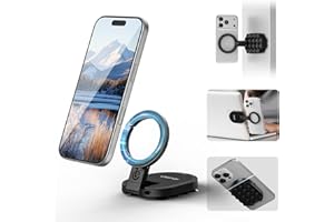 ULANZI MA39 Magnetisk mobiltelefonhållare för gym, 360° justerbar silikonsugkoppshållare