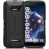 DOOGEE S41T Android 13 Rugged Smartphone, 8GB RAM + 64GB ROM(TF 1TB), 6300mAh, 5.5'' IPS HD+ Display Telefono Indistruttibile