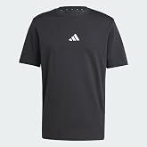 Adidas Men's Essentials Small Logo Single Jersey Tee