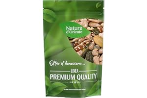 NATURA D'ORIENTE - Misto Frutta Secca Proteico 1 Kg – Mix di semi di lino, semi di zucca, sesamo e semi di girasole– Ricco di Proteine, Fibre e Grassi Sani – Snack Naturale per Energia e Benessere.