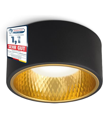 LeuchtenDirekt Jupiter LED Deckenleuchte Mit Sternenhimmel-Effekt – Rund, 44 Cm, 32 Watt, CCT Farbwechsel (Silber)