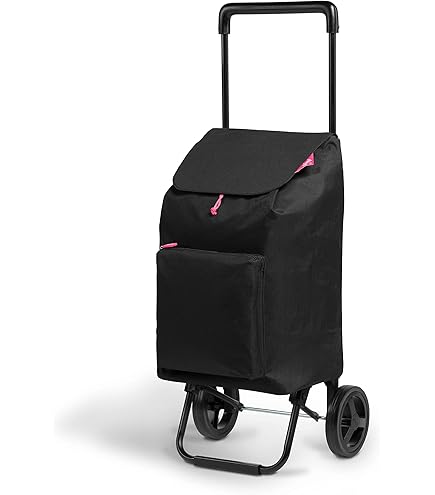 Carrello Spesa Amig 4 Ruote - Tasca Surgelati, Portata 15Kg, Capienza 48L - Rosso Prattico - Foto 3