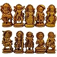 odishabazaar Dashavatara -Ten Incarnations/Avatars of Lord Vishnu -Lord Vishnu All Avtar Statues