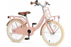 Deryan Liv Barncykel 20" | Cykel med justerbar sadel och styre, barncykel för flickor