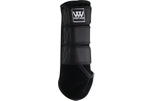 WOOFWOOF Woof Wear Dressage Wraps - Colour Black - Size Medium