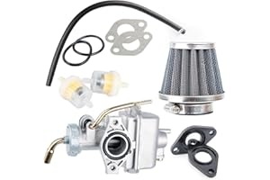CarBole Vergaser PZ20, mit Kraftstofffilter, passend für 50cc 70cc 90cc 110cc 125cc 110b NST SUNL China Viertakt ATV Vierrad Kart Dirt Bike CRF50F XL75 CRF80F XR50R