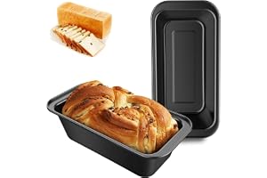 Showay Loaf Pan Bread Baking Mold, Tray, Tin For Home Kitchen Mold