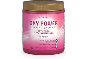 ‎BY AMAZON by Amazon Oxy Power Fleckenentferner-Pulver für Buntwäsche, 1 kg