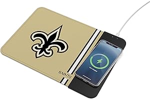 SOAR Kabelloses Lade-Mauspad, New Orleans Saints, Einheitsgröße