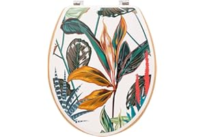 5 FIVE SIMPLY SMART 5five - abattant WC Palawan Multicolore en Bois