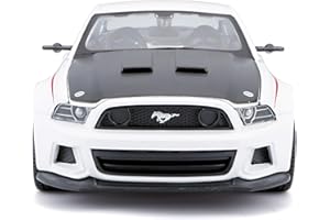 Maisto 31506W (2014) Samochód kolekcjonerski, biały, ford mustang street racer blanco