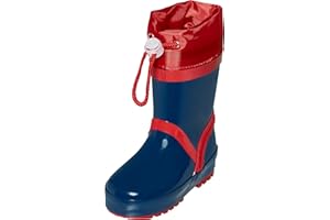 Playshoes Unisex Kinder Gummistiefel Gefüttert Regenstiefel