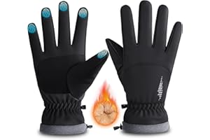 ‎RIVMOUNT rivmount Winterhandschuhe für Herren Damen,Thermo-Handschuhe,Wasserdicht Fahrradhandschuhe,Winddicht Touchscreen Handschuhe,Warme Skihandschuhe für Laufen,Skifahren,Wandern,Radfahren,Motorrad RG802