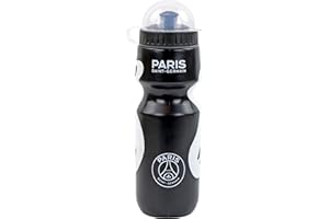 BARBACADO Gourde de Sport PSG Paris Saint-Germain football club - 650 ML … (Noir)