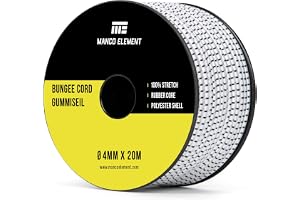 Manco Element Gummirep 4mm x 20m Gummisnöre Elastisk Snöre Sladd