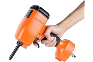 KIMSING KAMSIN KT50 Starke Power Pneumatische Nagelabziehpistole mit Trigger Sicherheit, Heavy Duty Air Punch Nailer, Pneumatische Nagelzieher