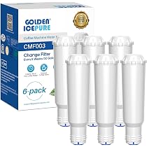 EVERSPRING Su Filtresi Kahve Makinesi, Krups F088 Pro Aqua ile uyumlu, birçok AEG, Bosch,Nivona modeliyle uyumlu, 4 adet (Dikkat: Jura White için uygun değildir