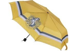 CERDÁ LIFE'S LITTLE MOMENTS Parapluie Harry Potter pour Adolescents et Adultes – Parapluie résistant au Vent avec Design élégant de Poudlard et Ouverture Automatique