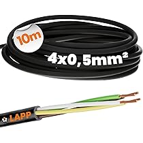 Lapp 0028307 UNITRONIC LiYY Câble De Données En PVC 7 X 0,25 Mm² I Câble De Signal I Câble De Sonnette I Rallonge De Câble LED 7 Fils I Câble De