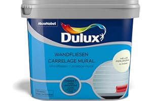 Dulux DX Wandfliesenfarbe GLZ perlgrau, 750ml