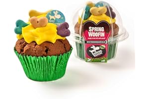 Dog Treats - Easter Woofin By The Barking Bakery. Dog Cake/Dog Biscuits/Dry Dog Food Pawfect For A Dog Birthday Or Everyday Puppy Treats.