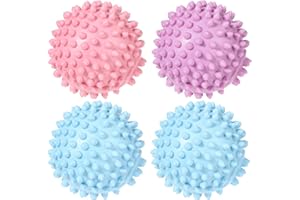 Gjinxi 4 Pièces Boule De Sèche-Linge Boules De Sèche-Linge Boule De Séchage Réutilisable Boules De Sèche-Linge Boules De Sèche-Linge pour Machine À Laver Sèche-Linge Et Sèche-Linge