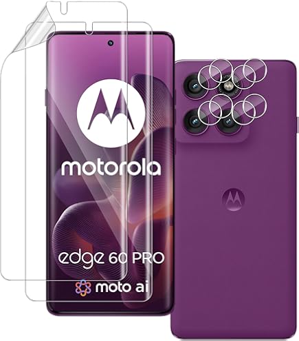 Motorola Edge 60 Vetro Vetro Temperato Curvo Con Colla Completa - Foto 14