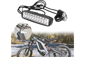IUVWISN Motorbike LED Waterproof Switch Light Bar for Sur Ron Light Bee X/S, Segway X160/X260 Electric Dirt Bike