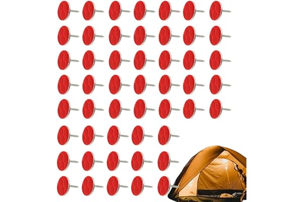 Reflekterande markörstift, reflekterande häftstift | 50X reflekterande markering nattmätare | Outdor Tree Mark återanvändbara reflekterande stift för jakt förhindrar läckage under
