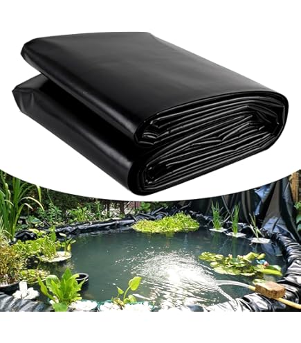 Telo Per Laghetto In PVC Nero 4x4m - Impermeabile, Resistente E Sicuro Per Pesci - Foto 11