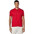 Santhome Men's Basic DryNCool Half Sleeve Polo T-Shirt with UV Protection