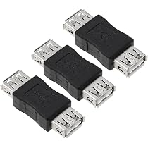 Confezione Da 5 Adattatori USB 2.0 Tipo A Femmina-Femmina PTC - Prolunga E Collega Dispositivi