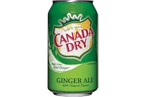 7UP Canada Dry Ginger Ale 12 oz. (355 mL) - 24 Pack