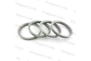 GREITAPIGU.LT Set 4 x Anelli di centraggio per cerchi 72,0 mm su 63,4 mm cerchioni in alluminio