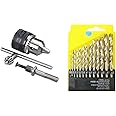 Inditrust 13mm drill chuck and key set heavy duty with adaptor and 13pc HSS drill set