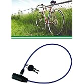 Bisiklet Motor Kilidi Anahtarlı &Ccedil;elik Halatlı Kilit 65 Cm 1410