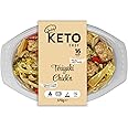 Keto Chef Instant Chilled Meals - Konjac Vegan & Low Calorie, High in Protein, Microwavable Meal | Ready to Eat Meal Pack of 4 (370g) (Teryaki Chicken)