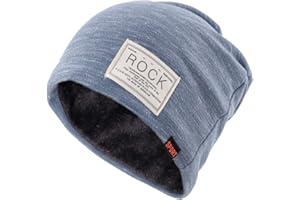 Gisdanchz Suave Gorro De Punto Algodon Esqui Sombreros Invierno Elástico Mujer Hombre (54-60cm)