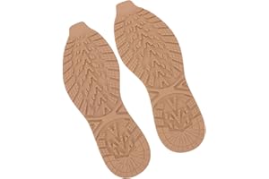 NOENNULL Schuhsohlen-Ersatz, Gummi-Schuhsohlen-Ersatz, Unterseite, Schuhsohlen-Ersatz, Rutschfestes V-förmiges Reparaturmaterial, Verschleißfest, Geräuschlos (Hautfarbe)