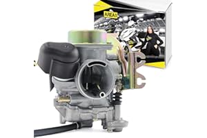 Area1 Zamiennik gaźnika 30 mm pasuje do silników 125-180 ccm 4-suwowy. Kompatybilny z Beverly Liberty MP3, pasuje do Scarabeo, pasuje do Runner, pasuje do LX GT