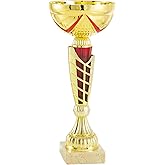 Art-Trophies AT81626 Gold Red Sports Trophy 23cm
