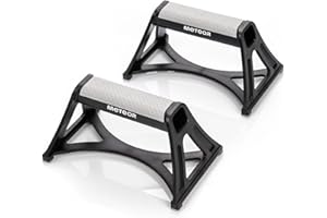 METEOR Push-up Bar Soporte Flexiones Equipo Deportivo - Manijas Soportes para Entrenamiento Ejercicios Fitness Calisténica Culturismo Gimnasio Paralelas Antideslizantes para Hombre Mujer