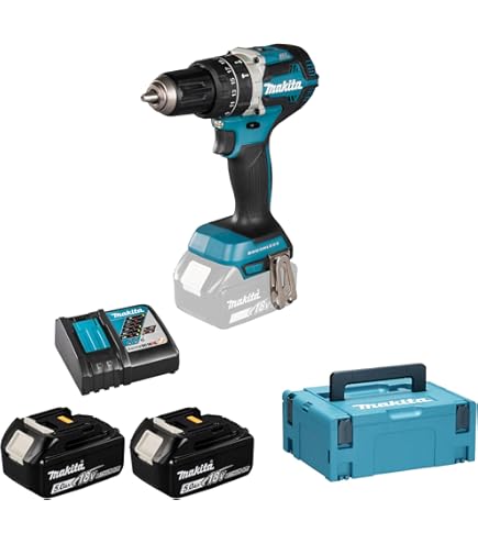 Trapano A Percussione Cordless 18V SDS Plus - Senza Spazzole 1.8J - 4 Funzioni Con 6 Punte - Foto 6